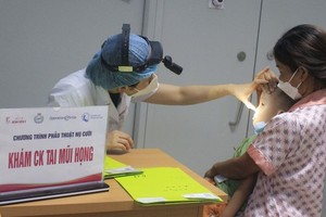 Before undergoing surgery, children go through a number of tests.