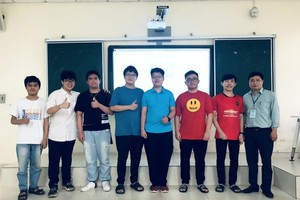 Vietnamese students participate in the APIO 2022