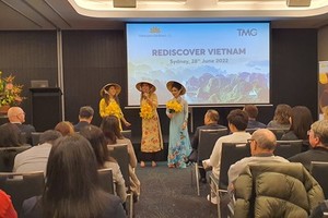 Rediscover Vietnam” is co-held by Thien Minh Group and national flag carrier Vietnam Airlines for travel promotion in Australia. (Photo: VNA)