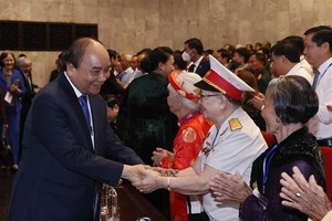 President Nguyen Xuan Phuc at the ceremony (Photo: VNA)