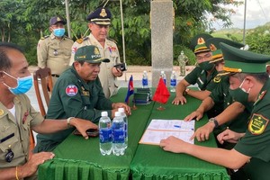 Competent agencies of Vietnam and Cambodia are completing procedures of the handover.