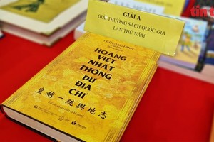 The revised translation of "Hoang Viet nhat thong du dia chi", which wins the A prize. (Photo: VNA)
