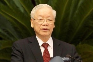 General Secretary of the Communist Party of Vietnam (CPV) Central Committee Nguyen Phu Trong. (Photo: VNA)