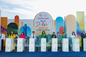 At the opening ceremony of the 2nd HCMC Tourism Week 2022