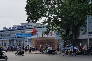 The old Oncology Hospital at 3 No Trang Long Street in Binh Thanh District