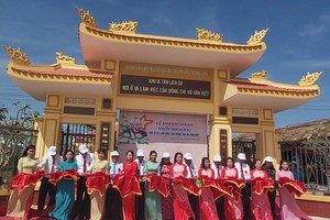 At the inauguration ceremony (Photo: SGGP)