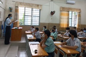 The 10th-grade entrance exam for public high schools in the upcoming school year will be held on June 6-7, 2023. (Photo: SGGP)