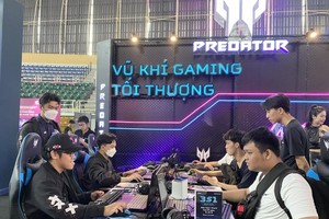 Young people attend the Vietnam GameVerse 2023. (Photo: SGGP)