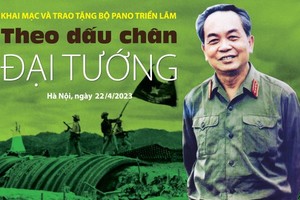 Photo, poetry exhibition commemorates General Vo Nguyen Giap