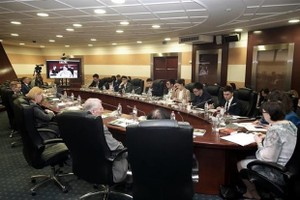 Participants at the hybrid seminar (Photo: VNA)