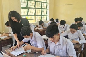 More than one million students will take high-school graduation exams. (Photo: SGGP)