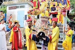 The Via Ba Chua Xu festival honors the holy lady of Sam Mountain in An Giang’s Chau Doc City. (Photo: SGGP)