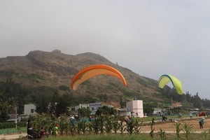 Paragliding Competition 2023 held on Ly Son Island