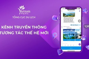 Viber platform is used to promote Vietnam tourism. (Photo: VNAT)