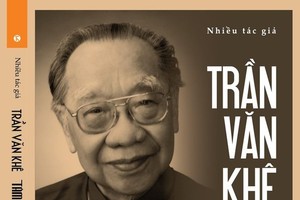 A book on Professor Tran Van Khe released by the HCMC General Publishing House (Photo: SGGP)