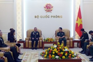 At the receiving ceremony (Photo: SGGP)