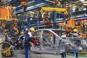 HCMC’s Index of Industrial Production (IIP) in the first nine months of this year increases by 3.2 percent year-on-year. (Photo: VNA)