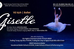 Classical ballet Giselle to restage at HCMC Opera House