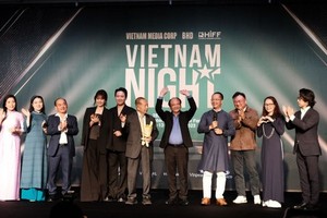 The HCMC International Film Festival (HIFF) 2024 is presented at the Vietnam Night in the Busan International Film Festival 2023 in Busan, Korea on October 9.