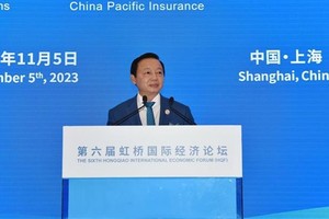 Deputy Prime Minister Tran Hong Ha speaks at the forum. (Photo: VNA)