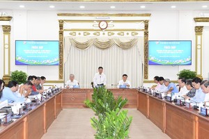 At the meeting (Photo: SGGP)