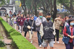 Vietnam receives nearly 3 million international visitors in the first two months. (Photo: SGGP)