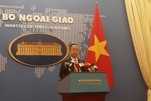 Deputy Spokesman of the Ministry of Foreign Affairs Doan Khac Viet (Photo: VNA)