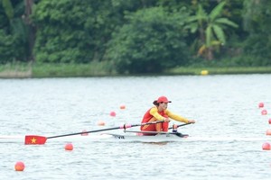 Pham Thi Hue secures the ninth spot for Vietnam at the Paris 2024 Olympics (Photo: VNA)