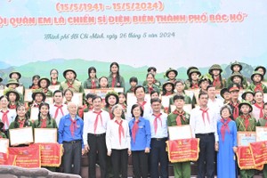 HCMC's leaders and delegates attend the event. (Photo: SGGP)