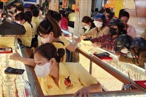 SJC gold drops by over VND4 million per tael on May 30