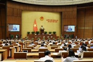 At the 7th session of the 15th NA on June 3 (Photo: SGGP)