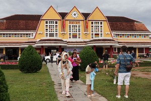 Da Lat train station (Photo: SGGP)