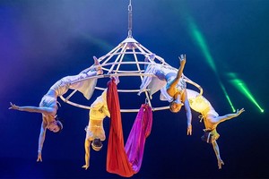 The aerial gymnastics Du Non of the Vietnam Circus Federation wins a silver medal at the 8th World Circus Art Festival "IDOL-2024".