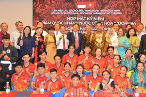The HCMC Union of Friendship Organisations (HUFO) on August 20 held a gathering to celebrate Indonesia’s Independence Day (August 17, 1945 – 2024). (Photo: hcmcpv)