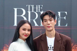 Actress Rima Thanh Vy and actor “J.J.” Krissanapoom Pibulsonggram