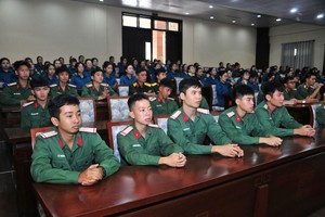 Delegates attend the launching ceremony. (Photo: SGGP)