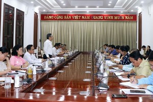 At the working session (Photo: SGGP)