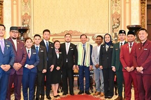 HCMC's leaders and delegates attend the event. (Photo: SGGP)