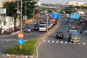 National Highway No.13 connecting HCMC and Binh Duong Province (Photo: SGGP)