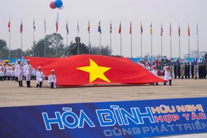Rehearsal for Vietnam International Defense Expo 2024’s opening ceremony