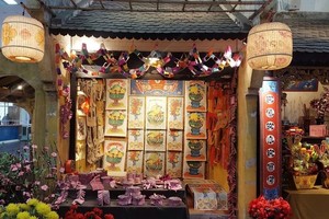 A standout in the lineup is a space themed Old Tet - Tet during the subsidy period, recreating a special historical period of the country (Photo: laodongthudo.vn)