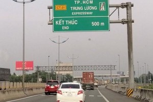 The expansion project of the Ho Chi Minh City-Trung Luong-My Thuan expressway is approved. (Photo: SGGP)