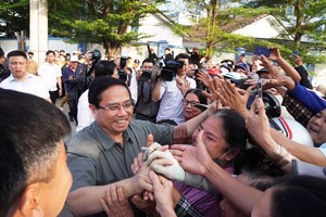 PM attends inauguration ceremony for Phu Phong water-raising dam