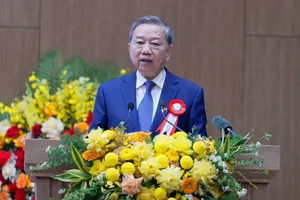 Party General Secretary To Lam speaks at the congress. (Photo: SGGP)