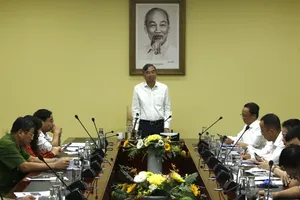 At the press conference (Photo : SGGP)