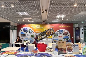 During the 78th Cannes Film Festival, the Vietnam National Authority of Tourism and the Film Development Association (VFDA) hosts a seminar titled "Vietnam – Dynamic Asian Market and New Destination for International Film Crews”.