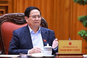 Prime Minister Pham Minh Chinh orders preparation to break ground on the Lao Cai – Hanoi – Hai Phong railway line on December 19. (Photo: VNA)
