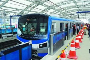 The Ben Thanh-Suoi Tien metro line in HCM City. (Photo: SGGP)