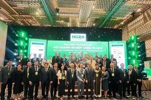 The Ho Chi Minh City Green Business Association (HGBA) is officially launched on June 10. (Photo: SGGP)