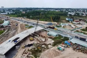 At the construction-site of Ring Road 3 (Photo: SGGP)